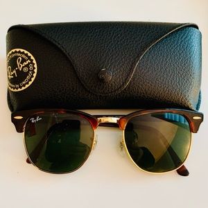 Clubmaster Ray Bans * Case Included*